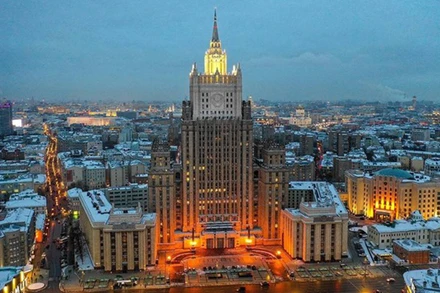 Trụ sở Bộ Ngoại giao Nga. (Nguồn: TASS/TTXVN)