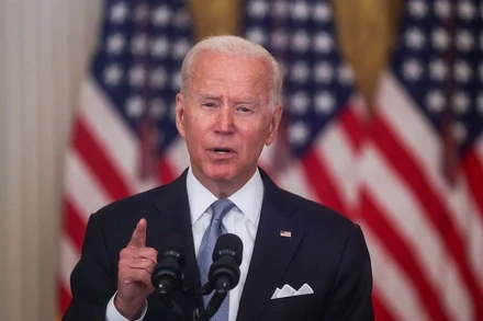 Tổng thống Mỹ Joe Biden. (Ảnh: Reuters)