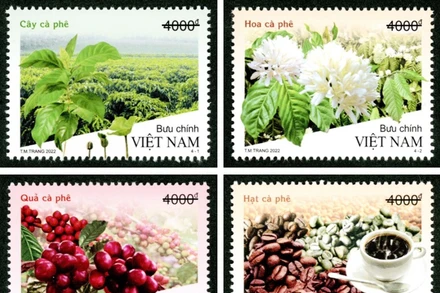 Bộ tem "Cây cà phê".