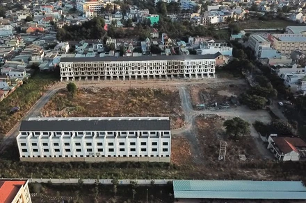 Toàn cảnh Dự án khu dân cư Bình Đa.