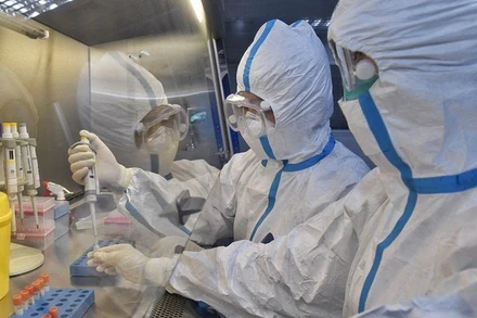 Xét nghiệm mẫu nghi nhiễm Sars- CoV-2 tại Hải Dương.