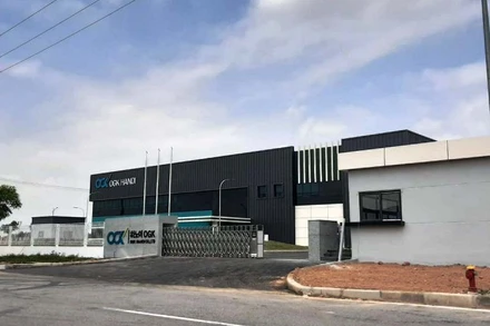 Trụ sở Công ty TNHH OGK Hà Nội nằm trong KCN Phú Hà, thị xã Phú Thọ.