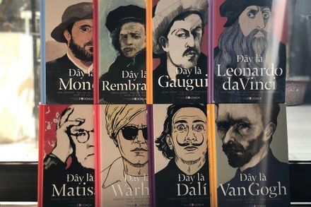 Bộ sách giới thiệu tám họa sĩ nổi tiếng.
