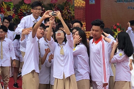 Học sinh phổ thông (Ảnh: THUỲ LINH)