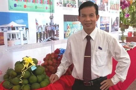 Anh Nguyễn Văn Nhanh, thị trấn Vũng Liêm, huyện Vĩnh Liêm, tỉnh Vĩnh Long, người đoạt giải Nhất tuần đầu tiên Cuộc thi trắc nghiệm “Chung tay vì an toàn giao thông” .