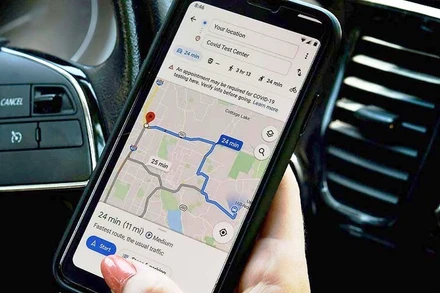Ứng dụng bản đồ Google Maps có thể hiển thị số ca nhiễm Covid-19 trên toàn thế giới.
