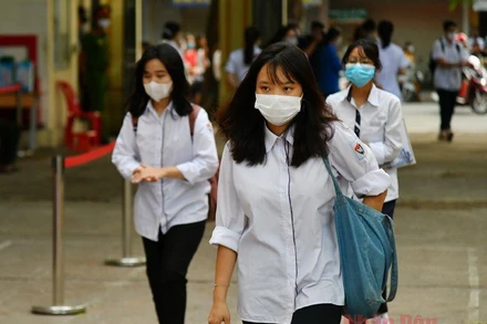 Thí sinh Kỳ thi tốt nghiệp THPT 2020 (Ảnh: THỦY NGUYÊN)