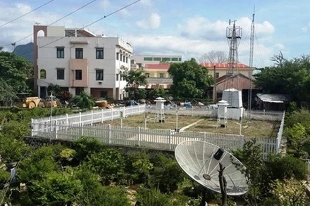 Trạm đo thời tiết ở Phú Yên (Ảnh minh họa: Báo Tài nguyên - Môi trường).