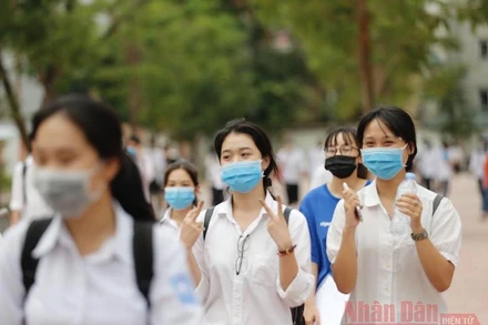 Thí sinh tại Kỳ thi tốt nghiệp THPT 2020 (Ảnh: DUY LINH)