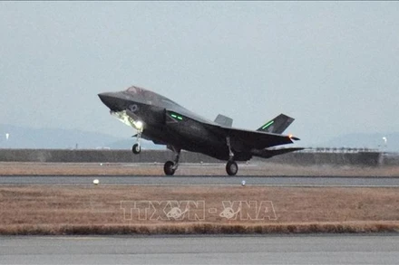 Máy bay chiến đấu F-35B của Mỹ. (Ảnh tư liệu: AFP/TTXVN)