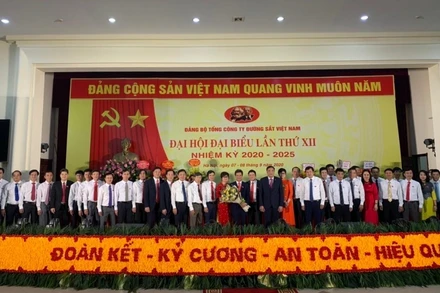 Ban Chấp hành Đảng bộ Tổng Công ty Đường sắt nhiệm kỳ 2020-2025.