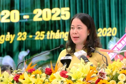 Đồng chí Võ Thị Ánh Xuân tái đắc cử Bí thư Tỉnh ủy An Giang nhiệm kỳ 2020-2025.