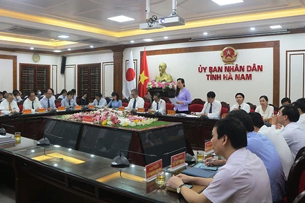 Tọa đàm hợp tác kinh tế Hà Nam - Nhật Bản.