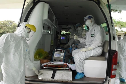 Đà Nẵng hiện còn hai BN mắc Covid-19 đang được điều trị tại Bệnh viện dã chiến Hòa Vang.