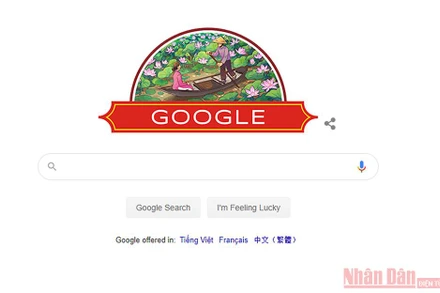 Google chào mừng Quốc khánh Việt Nam