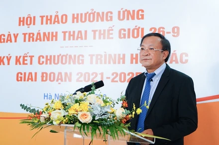 Tổng cục trưởng Tổng cục DS-KHHGĐ Nguyễn Doãn Tú.