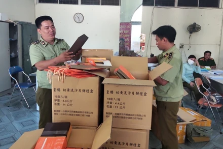 Phú Yên tịch thu 1.600 bánh Trung thu, không có hóa đơn, chứng từ.