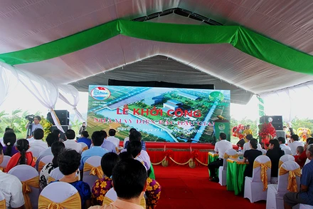 Khởi công Nhà máy điện rác Hậu Giang