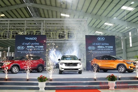 THACO chính thức xuất xưởng dòng xe KIA Seltos