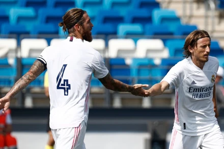 Real hướng đến mùa giải mới bằng sự tự tin của các ngôi sao kỳ cựu trong đội hình. (Ảnh: Real Madrid)