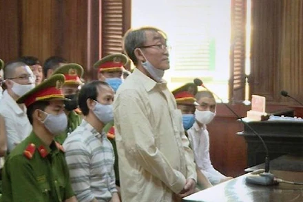 Bị cáo Nguyễn Khanh tại phiên xét xử.