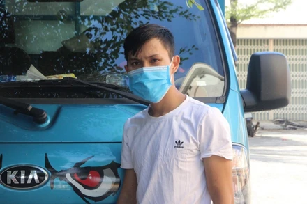 Lái xe Nguyễn Văn Tuấn.