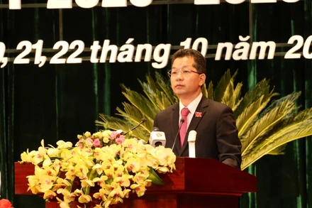 Đồng chí Nguyễn Văn Quảng được bầu làm Bí thư Thành ủy Đà Nẵng.