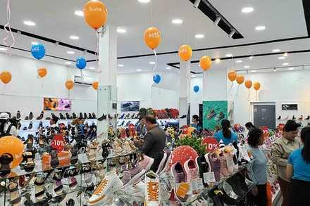 Cửa hàng giới thiệu và bán sản phẩm thứ hai của Biti’s Cambodia.