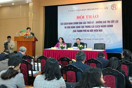 Quang cảnh hội thảo ngày 20-10.