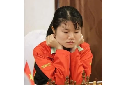 Kỳ thủ Phạm Lê Thảo Nguyên.