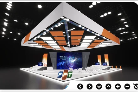 Gian hàng triển lãm ảo của FPT tại ITU 2020.