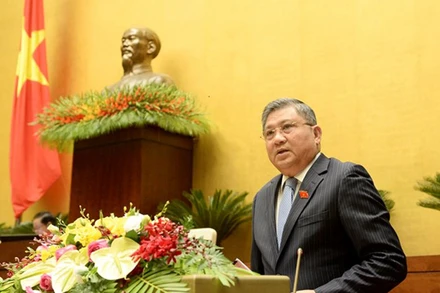 Ủy viên Ủy ban Thường vụ Quốc hội, Chủ nhiệm Ủy ban Đối ngoại Nguyễn Văn Giàu.