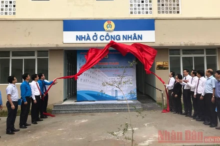 Các đại biểu mở bảng tên Công trình