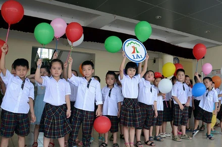 Học sinh tiểu học. Ảnh: DUY LINH