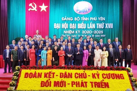 Ban Chấp hành Đảng bộ tỉnh Phú Yên, nhiệm kỳ 2020 - 2025. 