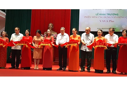 Khai trương ứng dụng vận động Quỹ Nạn nhân chất độc da cam