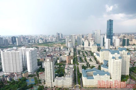 Một góc Thủ đô Hà Nội hôm nay. (ẢNH: DUY LINH)