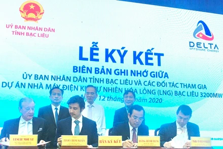 Lễ ký kết được thực hiện chiều 12-10 tại UBND tỉnh Bạc Liêu.