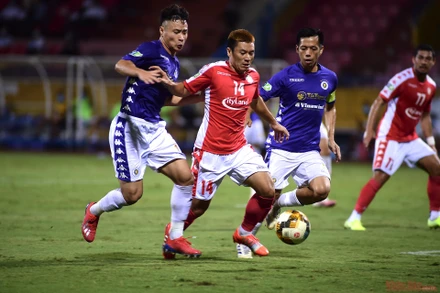 Bảng A hấp dẫn với những CLB lớn như Hà Nội, Sài Gòn. (Ảnh: TRẦN HẢI)