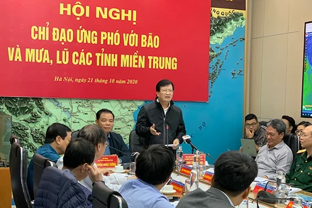 Phó Thủ tướng Chính phủ Trịnh Đình Dũng phát biểu chỉ đạo.