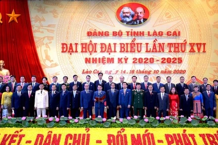 Ban Chấp hành Đảng bộ tỉnh Lào Cai khóa 16, nhiệm kỳ 2020 - 2025.