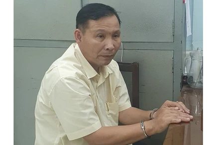 Đối tượng Nguyễn Văn Tài tại cơ quan chức năng. (Ảnh: CACC)