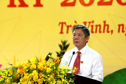 Bí thư Tỉnh ủy Trà Vinh Ngô Chí Cường nhiệm kỳ 2020 - 2025. 