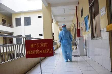 Khu cách ly bệnh nhân nhiễm Covid-19 tại BVĐK Sa Đéc.
