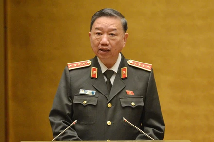 Đại tướng Tô Lâm, Ủy viên Bộ Chính trị, Bộ trưởng Công an.