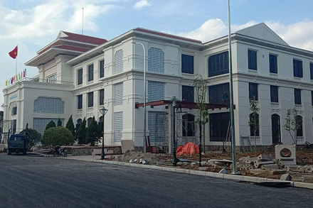 Thư viện Khoa học tổng hợp tỉnh Thái Bình được xây mới với kinh phí hơn 70 tỷ đồng.