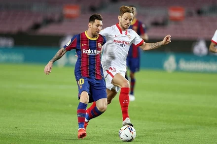 Barca buộc phải chia điểm với Sevilla sau trận hòa 1-1 trên sân nhà. (Ảnh: FC Barcelona)