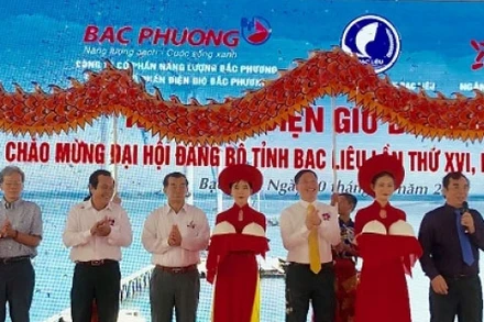 Chính thức khởi công dự án điện gió thứ 9 tại Bạc Liêu.