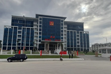 Trụ sở làm việc các cơ quan Đảng tỉnh Cao Bằng.