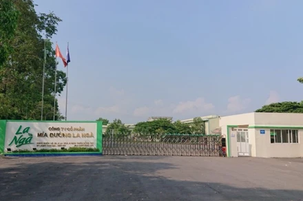Trụ sở Công ty Cổ phần Mía đường La Ngà.